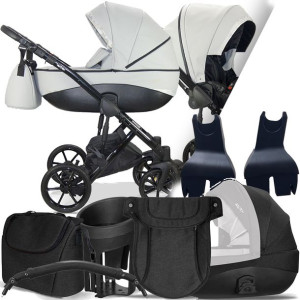 Wózek Milu Kids 2w1 Bacio 44 I Adaptery Mc Cybex