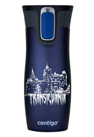 Kubek termiczny Contigo West Loop 2.0 470ml - Transylwania/ Granat mat