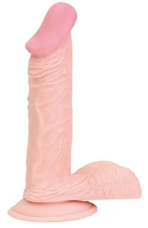 Dildo z przyssawką Natural Seducer 17 cm