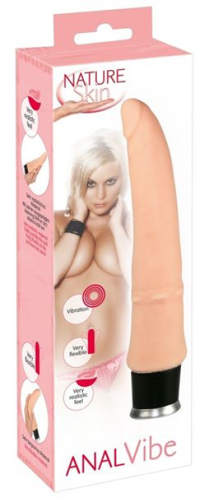 Wibrator analny 23cm Nature Skin