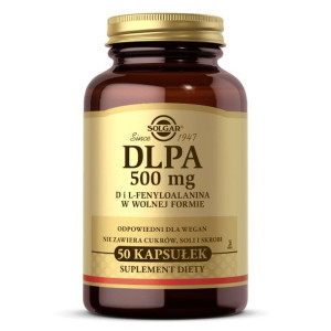 SOLGAR DLPA 500 mg 50 kaps.