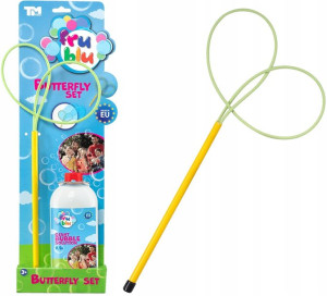 Fru Blu Bańki Butterfly Set Zestaw Motylek + płyn