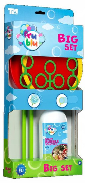 Fru Blu Big Bubbles Bańki Big Set + płyn 0,5 9477