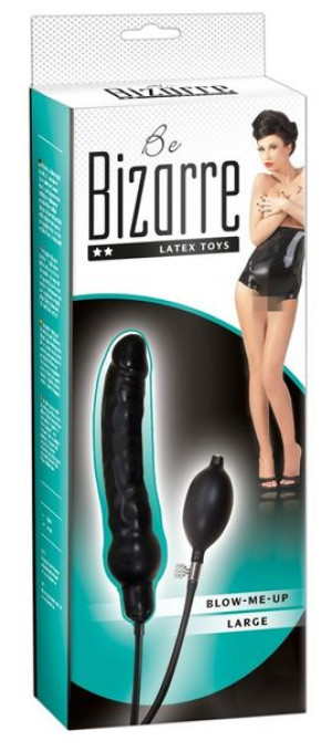 Dildo lateksowe pompowane Blow me up 25 cm