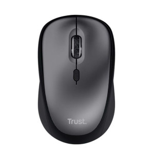 Trust Yvi+ - Mysz Optyczna Bezprzewodowa 1600 Dpi Eco (czarny)