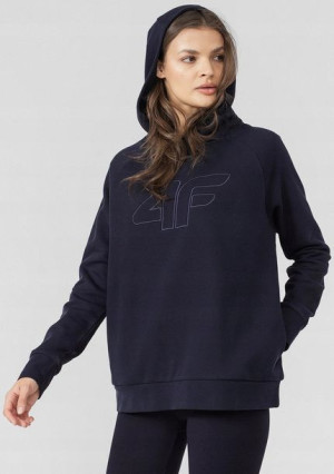 Bluza Damska 4f Z Kapturem Sportowa Dresowa Xl