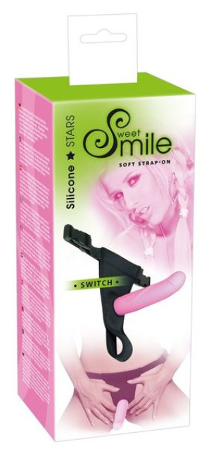 Silikonowy Strap-On Sweet Smile