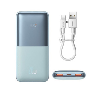 Powerbank Baseus Bipow Pro 10000mAh 20W  z kablem USB Typu A - USB C 3A