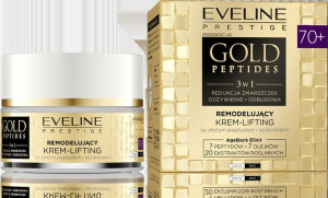 EVELINE Gold Peptides 3w1 Remodelujący Krem-Lifting 70+ na dzień i noc 50ml