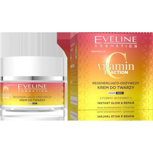 EVELINE Vitamin C 3xAction Regenerująco - Odżywczy Krem do twarzy na dzień