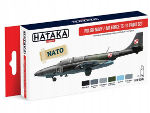 Zestaw farb Polski TS-11 Iskra HTK-AS46 Hataka