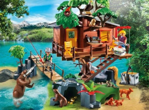 PLAYMOBIL 5557 Przygoda z domkiem na drzewie Wild