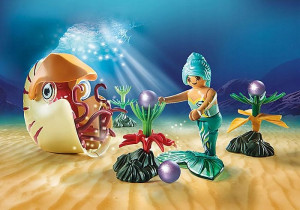PLAYMOBIL 70098 Syrenka w gondoli ze ślimaka Magic