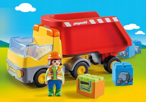 PLAYMOBIL 70126 Wywrotka z załadunkiem 1 2 3 Autko