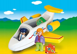 PLAYMOBIL 70185 Samolot pasażerski 1 2 3 Nowość