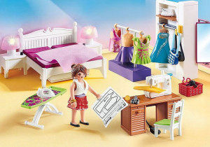 PLAYMOBIL 70208 Sypialnia z kącikiem do szycia