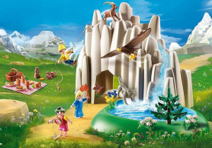 PLAYMOBIL 70254 Kryształowe jezioro Heidi + gratis