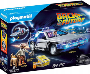 PLAYMOBIL 70317 Back toThe Future DeLorean Wehikuł