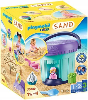 PLAYMOBIL 70339 Wiaderko do piasku Piekarnia SAND