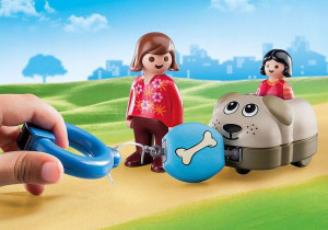 PLAYMOBIL 70406 Mój Piesek na kółkach 1 2 3