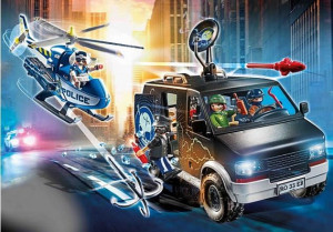 PLAYMOBIL 70575 Policyjny helikopter: Pościg