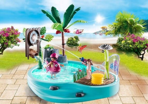 PLAYMOBIL 70610 Basen z armatką wodną Family Fun