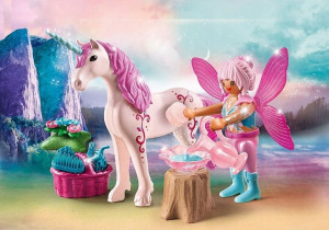 PLAYMOBIL 70658 Wróżka opiekująca się jednorożcem