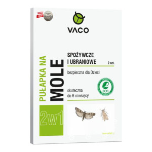 ECO Pułapka na mole ubraniowe i spożywcze (2w1) 2 szt.