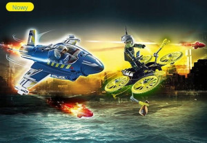 PLAYMOBIL 70780 Policyjny odrzutowiec: pościg