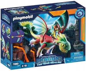 PLAYMOBIL 71083 Dragons: Feathers & Alex