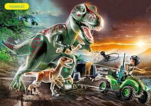 PLAYMOBIL 71183 Atak T-Rexa Dinos Nowość