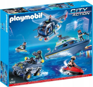 PLAYMOBIL 9043 Wielka Akcja Policji City Action
