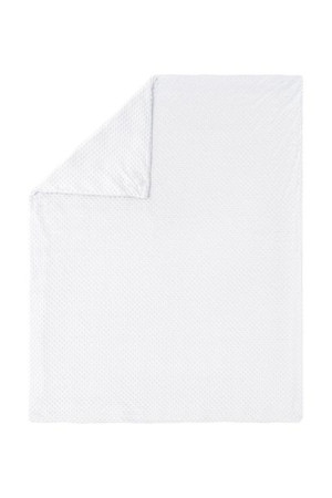 Poszewka Minky Biała / 160x200