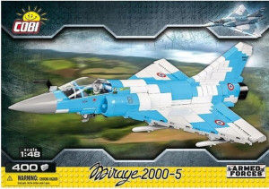 COBI 5801 Mirage 2000-5 samolot myśliwski szturm