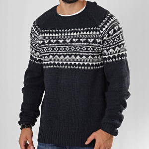 Sweter Męski Sublevel Pulower Bluza Męska Wełna L