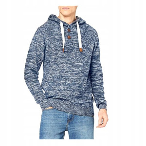 Sweter Męski Eight2nine Bluza Męska Pulower Kaptur
