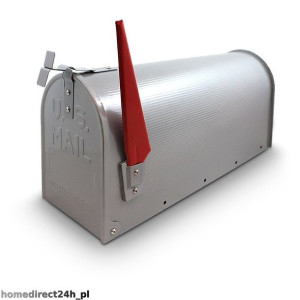 Skrzynka Na Listy Amerykańska Usa Mail (srebrny)