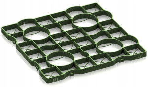 Kratka trawnikowa 50x50x2,5cm zielona