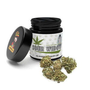 Susz konopny CBD Sour Widow 1 gram Lokalny zielarz