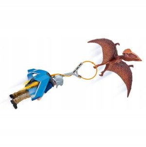 Schleich 41467 Pościg z plecakiem odrzutowym Dinos