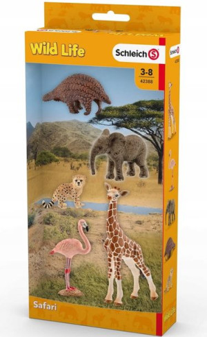 Schleich 42388 Dzikie Zwierzęta Mix Wild Life