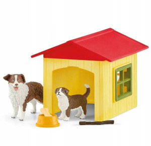 Schleich 42573 Przytulna buda dla psa Farm World
