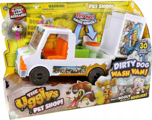 The Ugglys Pet Shop Dirty Dog Wash Van Paskudniaki