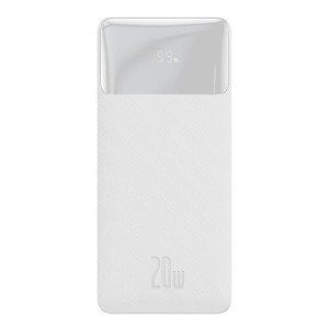 Baseus Bipow powerbank z szybkim ładowaniem 30000mAh 20W biały