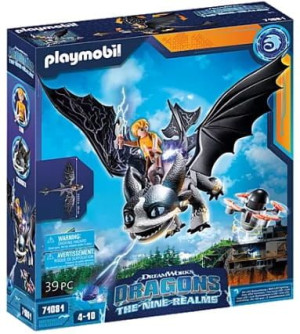 PLAYMOBIL 71081 Dragons: Thunder & Tom