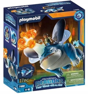PLAYMOBIL 71082 Dragons Plowhorn & D'Angelo