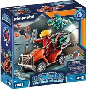 PLAYMOBIL 71085 Dragons: Icaris Quad & Phil