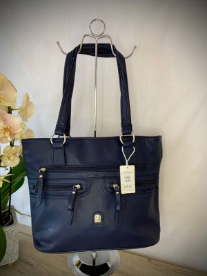 Torebka Shopper Granatowy