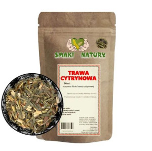 TRAWA CYTRYNOWA PREMIUM 100g suszone liście  przyprawa