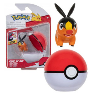 POKEMON Figurka TEPIG Pokeball ClipNgo S13 JAZWARES